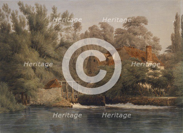 Iffley Mill, c1840s Artist: William Turner.