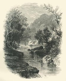 'The Valley of the Wharfe', c1870.