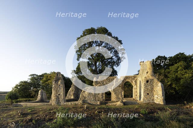 Minsden Chapel, Whitwell Road, Langley, North Hertfordshire, Hertfordshire, 2023. Creator: Sarah J Lever.