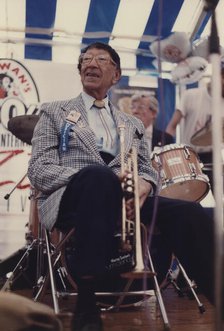 Doc Cheatham, Edinburgh Jazz Festival, 1986. Creator: Brian Foskett.