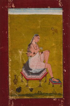 A Lady at Her Toilette, c1720. Creator: Unknown.