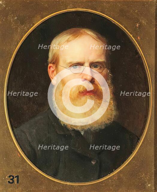 William Frederick Yeames, Self Portrait, 1884. Creator: William Frederick Yeames.