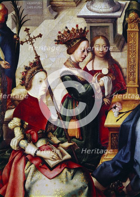 The Fountain of Life (Detail), 1519. Artist: Holbein, Hans, the Elder (1465-1524)