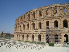 Amphitheatre of El Jem, Tunisia, 2009. Creator: Amanda Waite.
