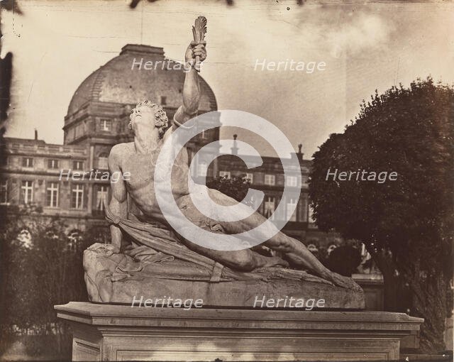 Spartan Soldier, 1859. Creator: Charles Nègre.