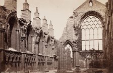 Holyrood Chapel, Edinburgh, 1874. Creator: George Washington Wilson.