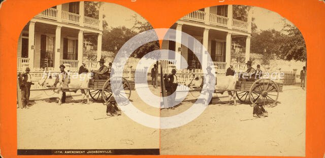 15th Amendment, Jacksonville, c1875. Creator: Unknown.