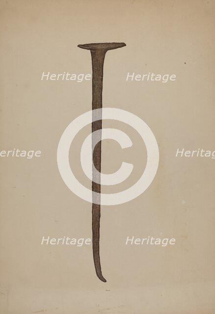 Marking Tool, c. 1940. Creator: Harley Kempter.