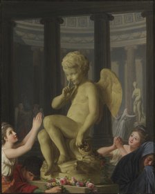Cupid's worship, 1787. Creator: Alexander Roslin.