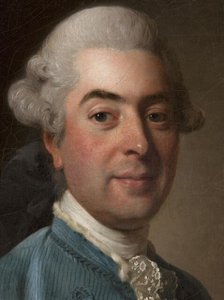 Portrait of Charles-Marin de La Haye des Fossés, Customs officer of the King (1736-1790), 1773. Creator: Alexander Roslin.