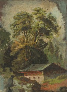 Gamekeeper's lodge, 1850-1900. Creator: Jan Nowopacký.