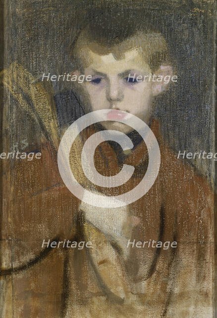 The Woodcutter I, 1910-1911. Creator: Helene Schjerfbeck.