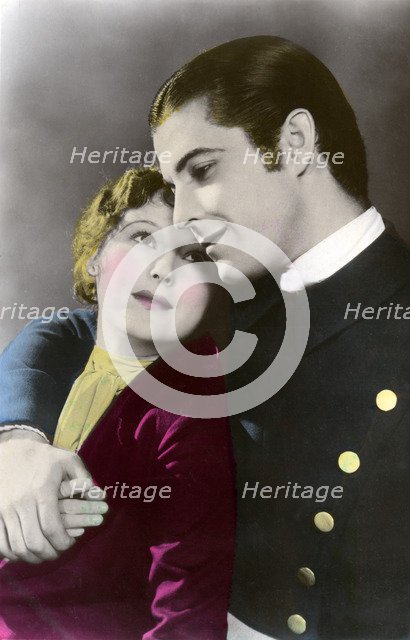 Ramon Novarro (1899-1968) and Dorothy Jordan (1906-1988), 20th century. Artist: Unknown