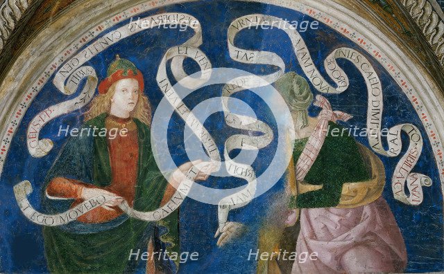 The Prophet Haggai and the Cumaean Sibyl , 1492-1495.