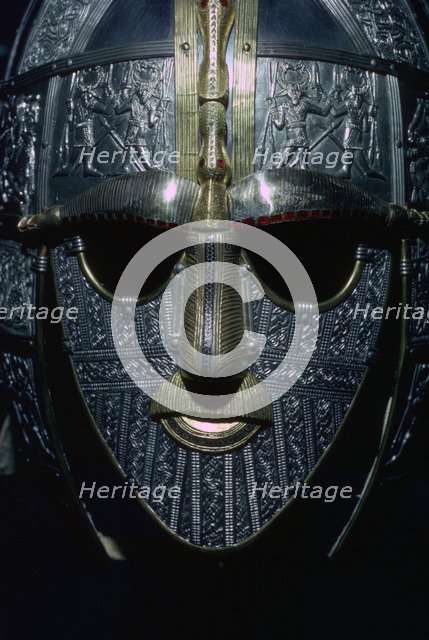 Sutton Hoo Helmet (reconstruction). Artist: Unknown