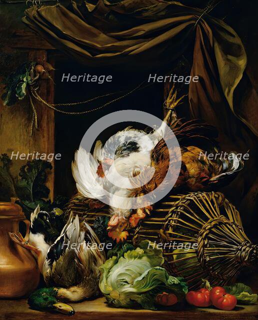 Still life, 1859. Creator: Josef Neugebauer.