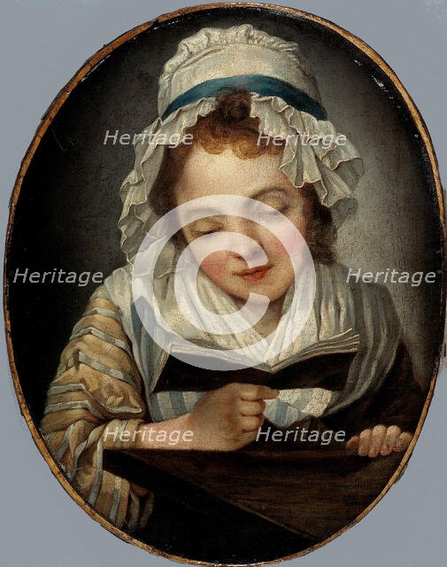 The reading light. Creator: Ecole Francaise.