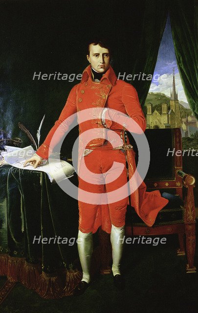 'Napoleon Bonaparte First Consul', 1803-1804. Artist: Jean-Auguste-Dominique Ingres