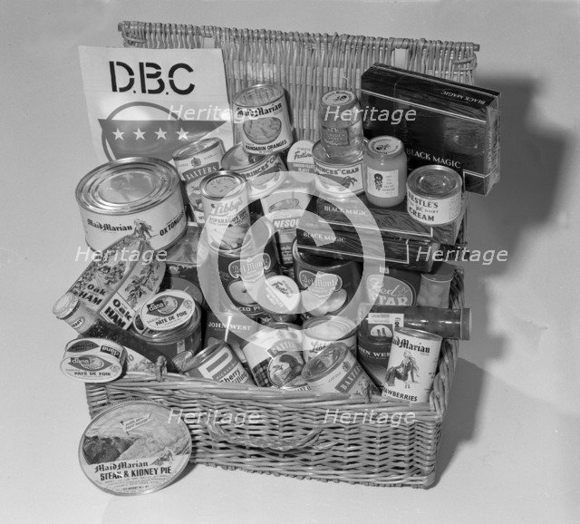 Food hamper, 1967. Artist: Michael Walters