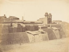 Fort of "Philoor" on the Sutlej River, Built by Runjeet Singh, 1858-61. Creator: Unknown.