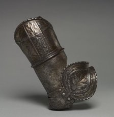 Right Arm Elements from a Boy's Armor (Rerebrace with Couter), c. 1560 (some modern). Creator: Unknown.