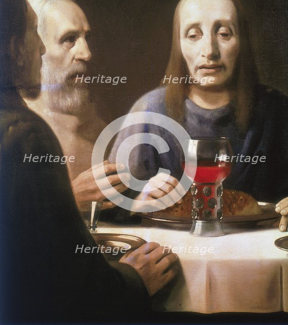 'The Supper', mid-late 17th century. Artist: Jan Vermeer