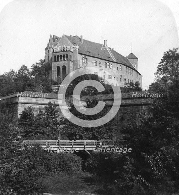 Nuremberg Castle, Nuremberg, Germany, c1900s.Artist: Wurthle & Sons