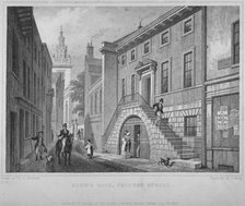 View of the Dyers' Hall, College Street, City of London, 1830. Artist: John Greig