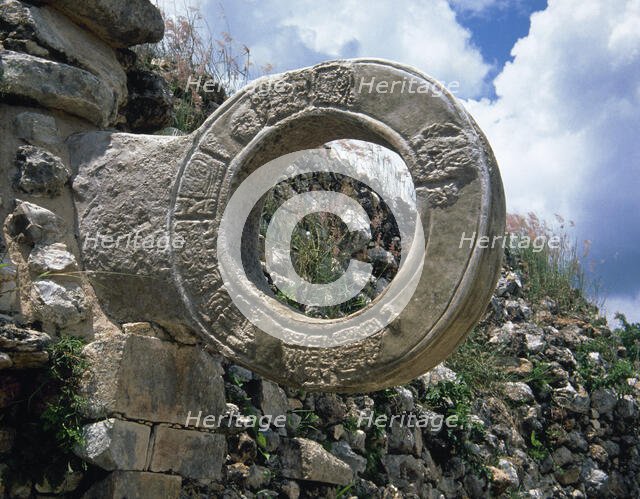 Uxmal city, Puuc region, Yucatan, Mexico, Maya civilization, Classical period, 1998. Creator: Unknown.