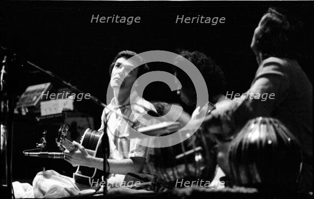 John McLaughlin, London, 1975. Creator: Brian O'Connor.