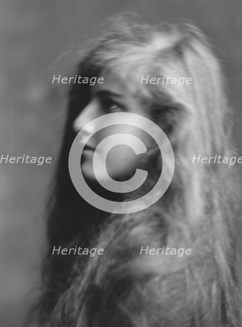 Perkins, Miss, portrait photograph, 1914 Apr. 23. Creator: Arnold Genthe.