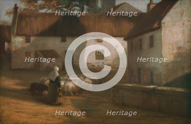 'At Eventide', late 19th-early 20th century, (c1930).  Creator: James Coutts Michie.