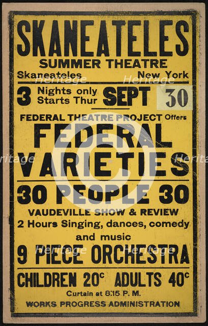 Federal Varieties, Skaneateles, NY, [193-]. Creator: Unknown.