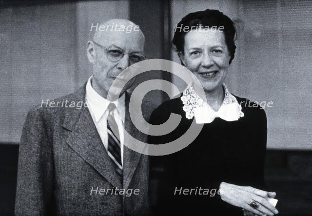 William Hay Taliaferro and Lucy Graves Taliaferro, c1950s. Creator: Unknown.