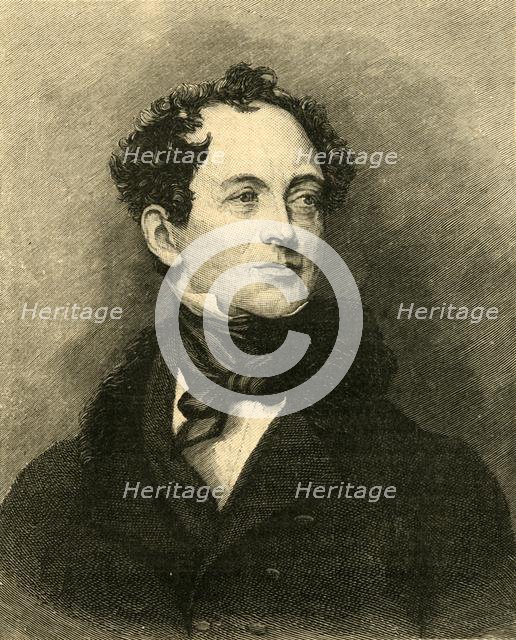 Thomas Moore, Irish poet and biographer of Lord Byron, c1829 (c1890). Creator: Unknown.