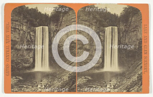 Taughannock Falls!, 1860/99. Creator: George F. Gates.