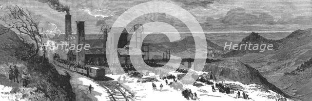 ''The Disastrous Colliery Explosion at Llanerch, Monmouthshire; General view of the Works...', 1890. Creator: Unknown.