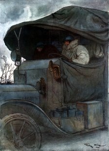 'Au Volant' ('At the Wheel'), 1918. Artist: Unknown