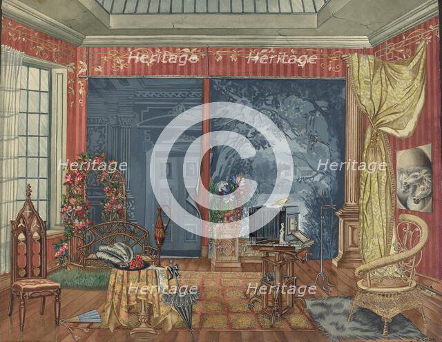 Photographer's Studio, 1935/1942. Creator: Perkins Harnly.