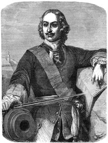 Peter the Great (1672-1725), 19th century. Artist: Unknown