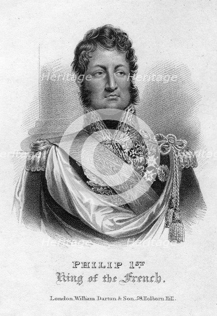 Louis Philippe I, King of France. Artist: Unknown