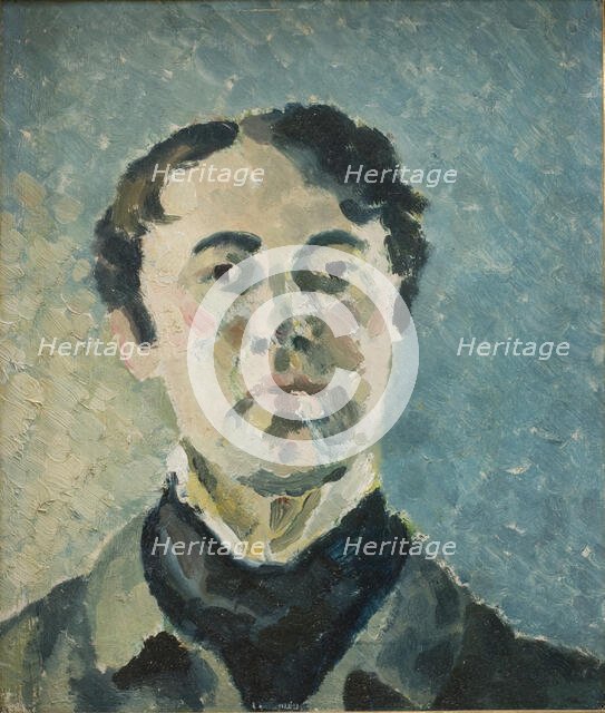 Self-portrait, 1907. Creator: Giersing, Harald (1881-1927).