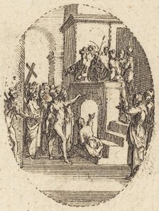 Christ before Pilate, c. 1631. Creator: Jacques Callot.