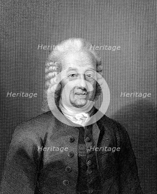 Emanuel Swedenborg (1688-1772), Swedish philosopher, mystic and cosmologist. Artist: Unknown