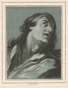 Tête de Joseph (Head of Joseph), 1773. Creator: Louis Marin Bonnet.