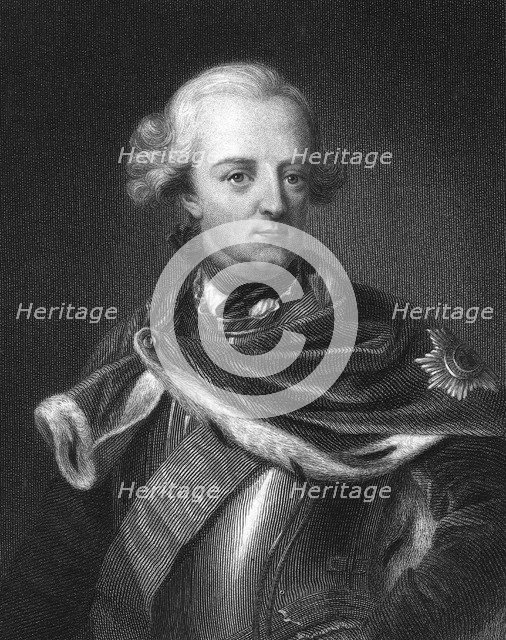 Frederick II, The Great (1712-1786) King of Prussia from 1740. Artist: Unknown