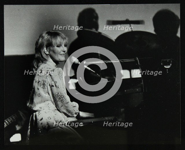 Petula Clark in concert at the Forum Theatre, Hatfield, Hertfordshire, 28 January 1984. Artist: Denis Williams