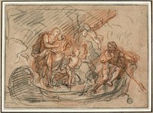 Orpheus on the River Styx, n.d. Creator: Antoine Coypel.