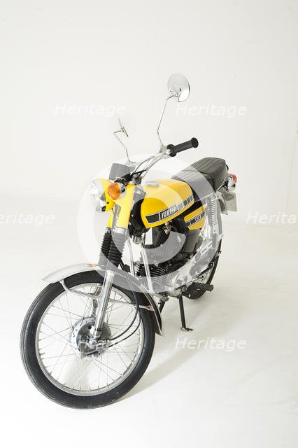 1987 Yamaha FS1E moped. Creator: Unknown.