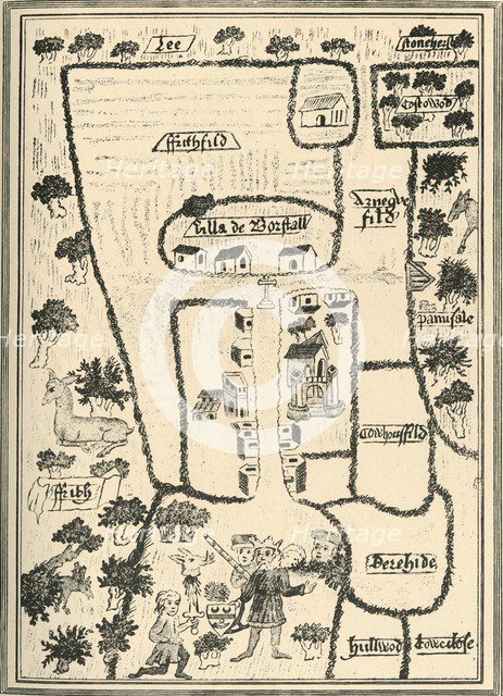 'King Edward the Confessor's Palace at Borstal (Brill)', 1908. Artist: Unknown.